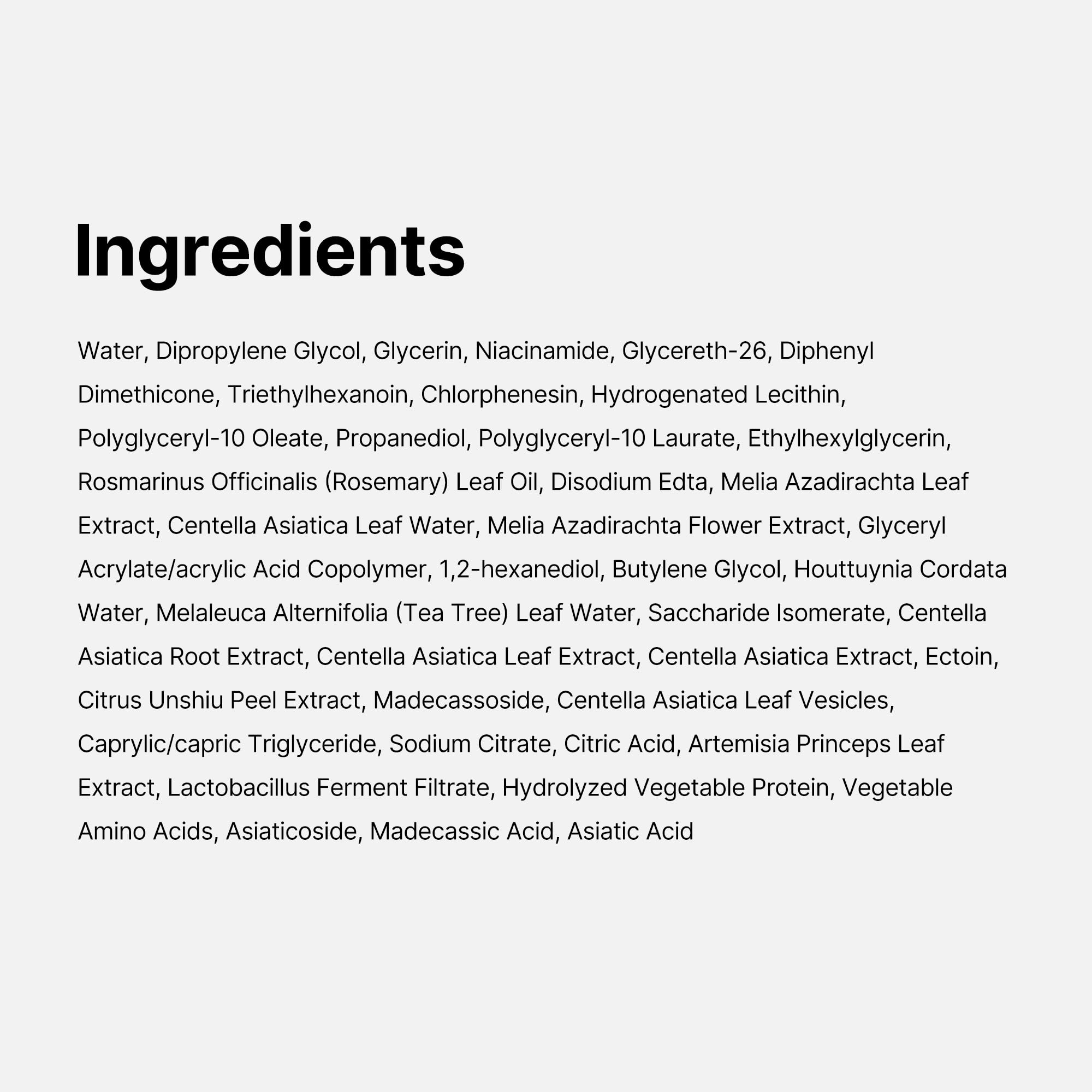 Application demo of Medicube Exosome CICA Tea Tree pads for sensitive skin soothing.