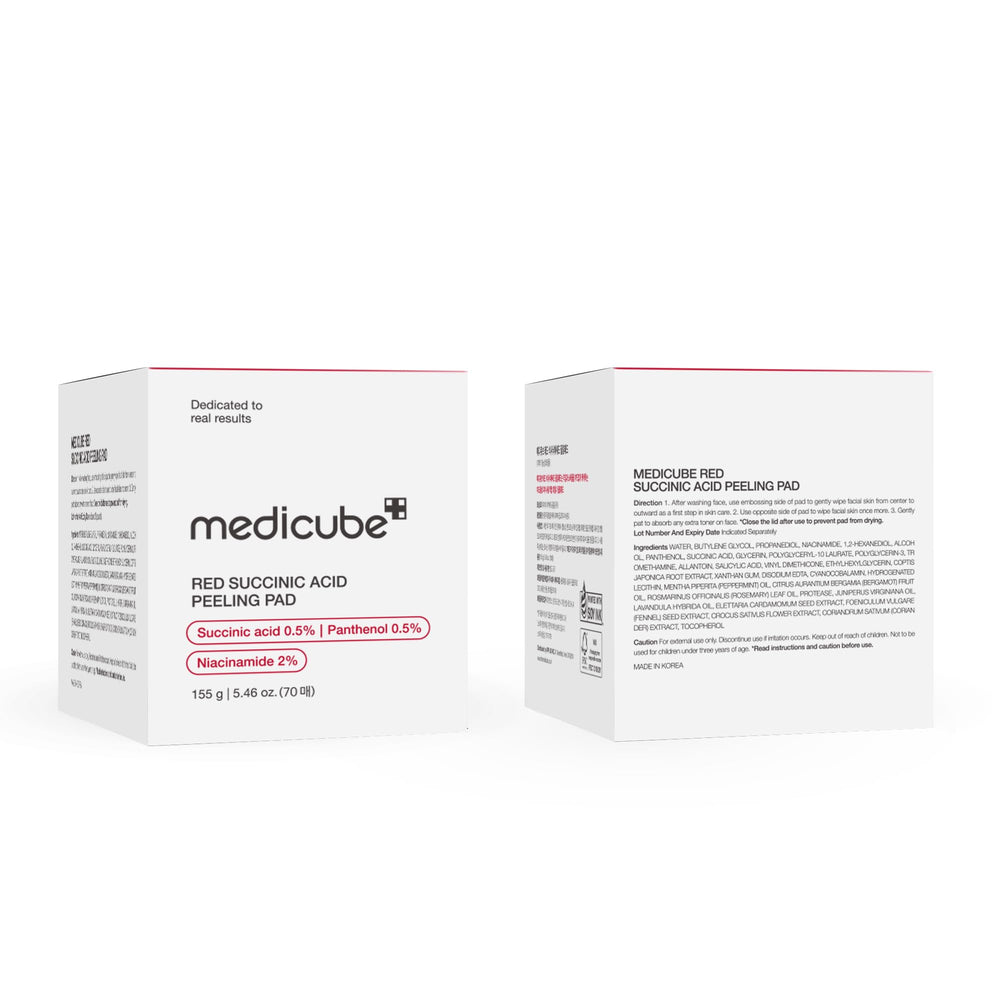 Medicube Toner Pads designed for sensitive skin and redness reduction.