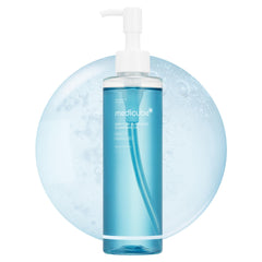 Medicube Zero Pore Cleansing Oil bottle showing all-in-one cleansing benefits for pores