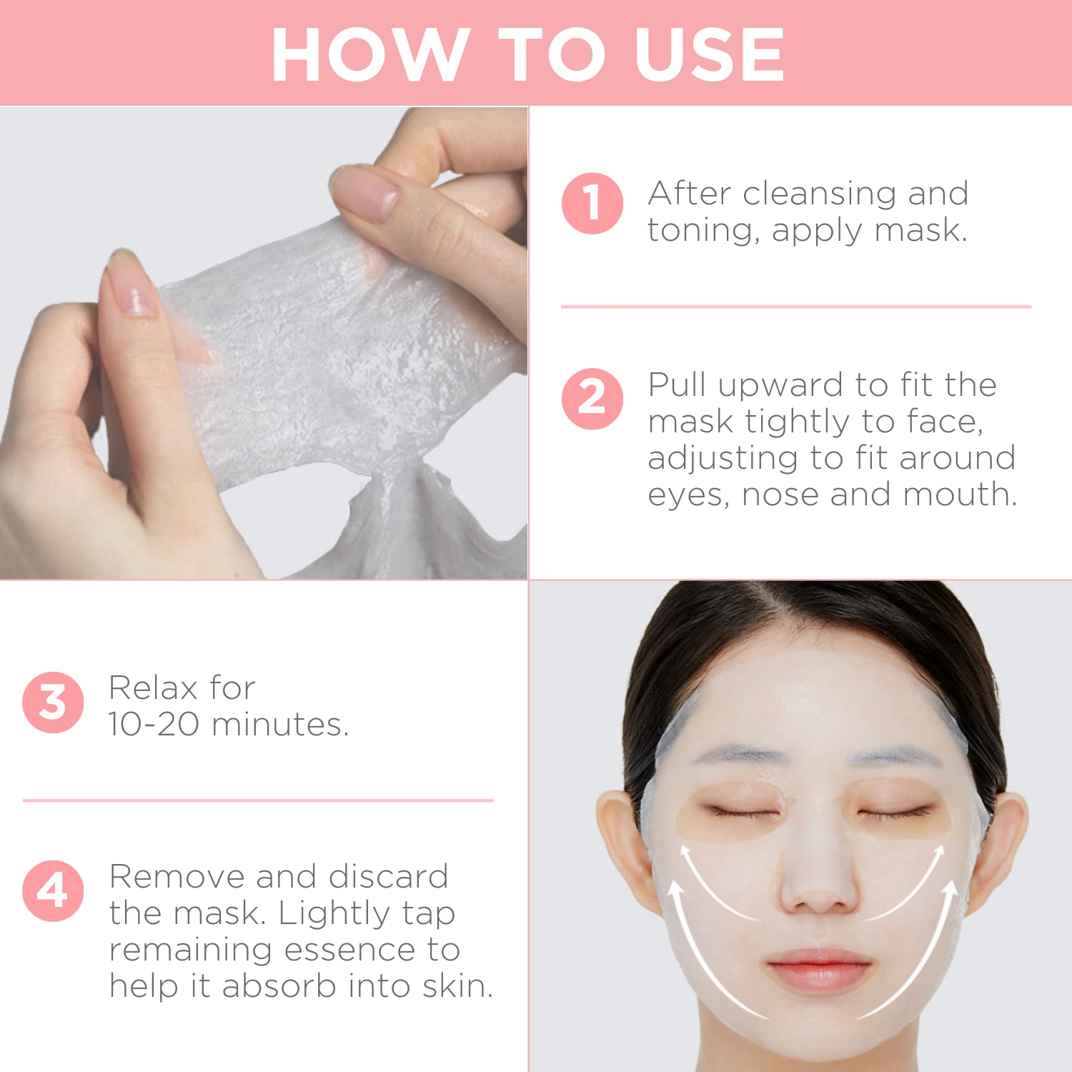 Mediheal Collagen Essential Mask vegan collagen complex highlights plant-based actives for skin care.