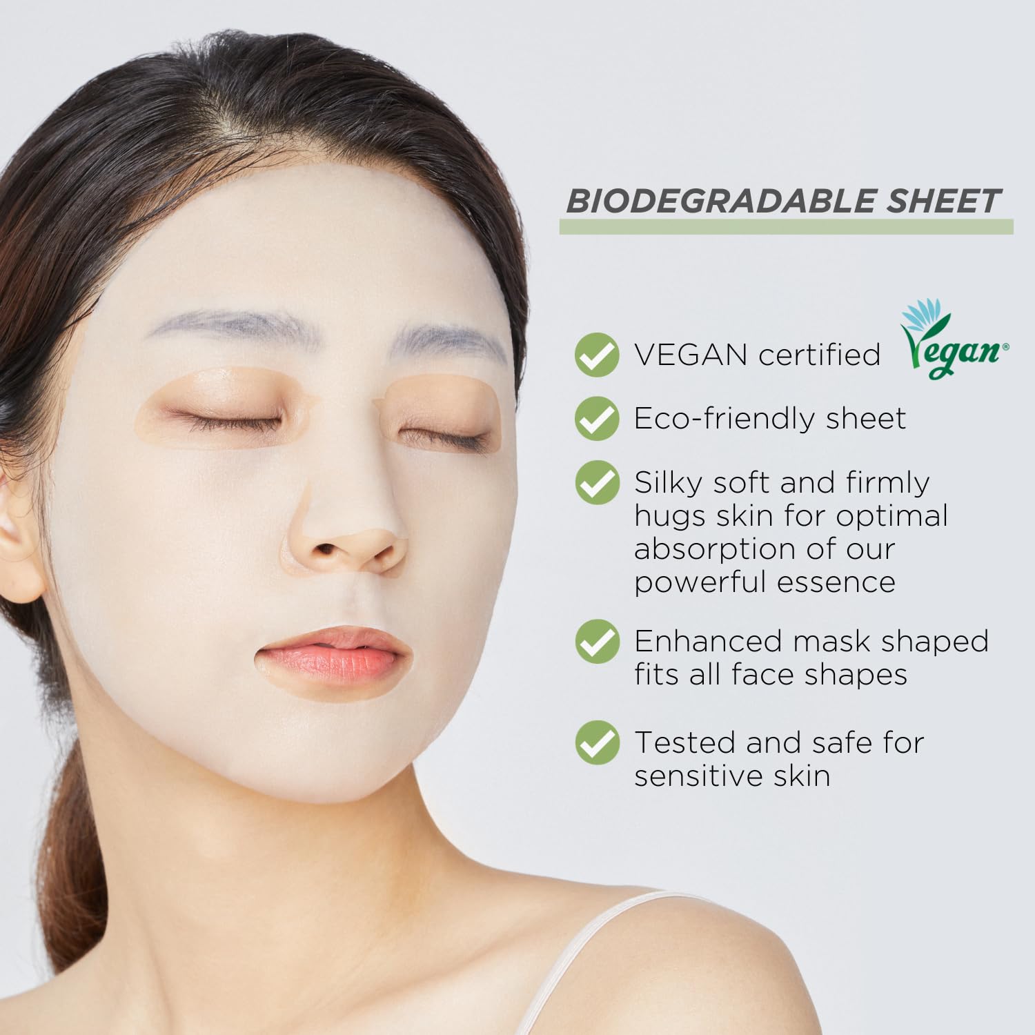 Mediheal Tea Tree Mask with tea tree extracts for balanced skin.