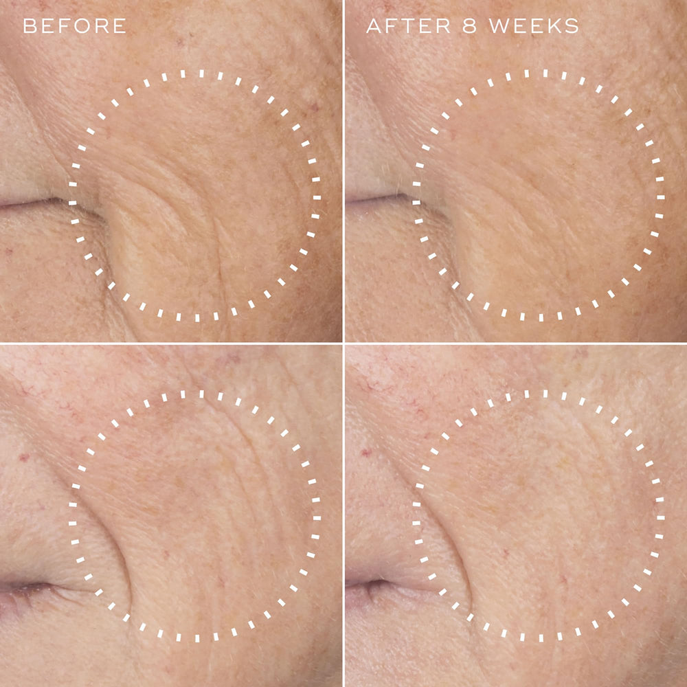 Hand application of Medik8 Liquid Peptides Advanced MP shows non-greasy hydration