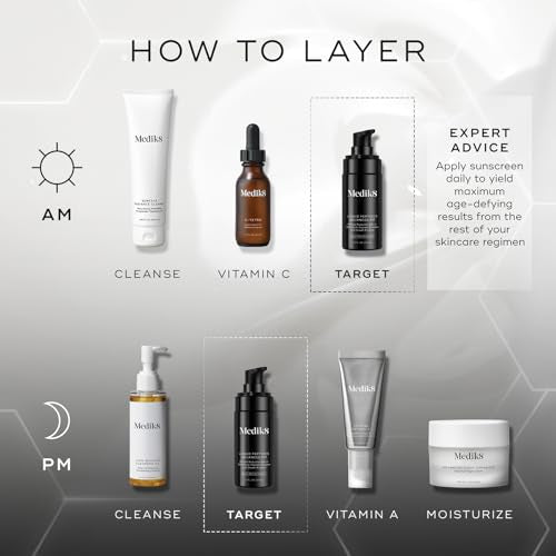 Contour-sculpt impression with Medik8 Liquid Peptides Advanced MP for a refreshed look