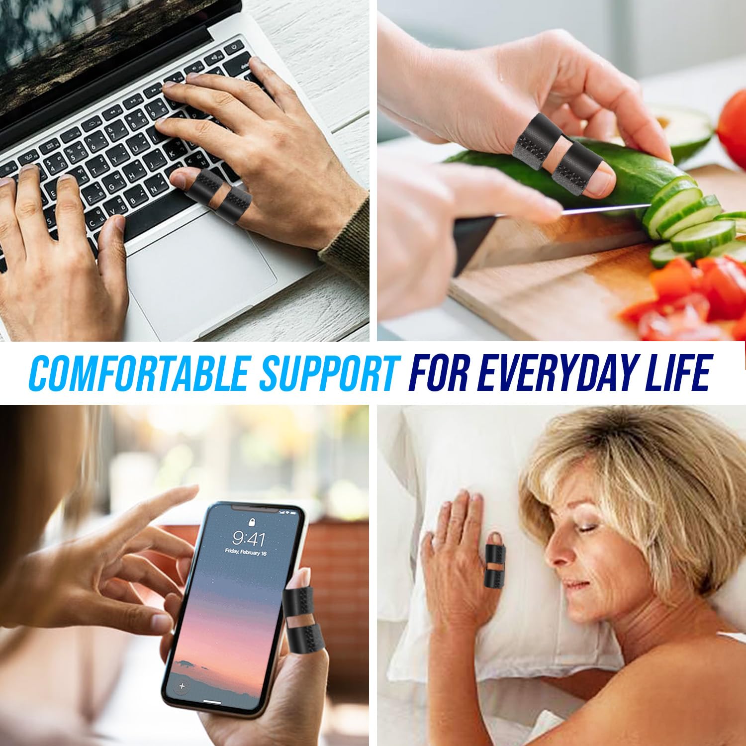 MEDILYMER Thumb Splint fits both right and left thumbs for versatile use.