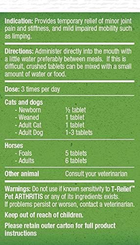 Senior pets benefiting from MediNatura T-Relief daily routine.