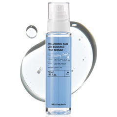 Meditherapy hyaluronic acid serum bottle showing lightweight hydration for the skin