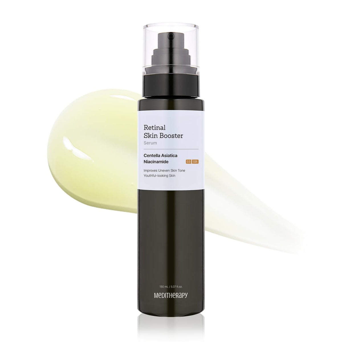 MEDITHERAPY Retinaldehyde Serum bottle for a smoother, more radiant complexion.