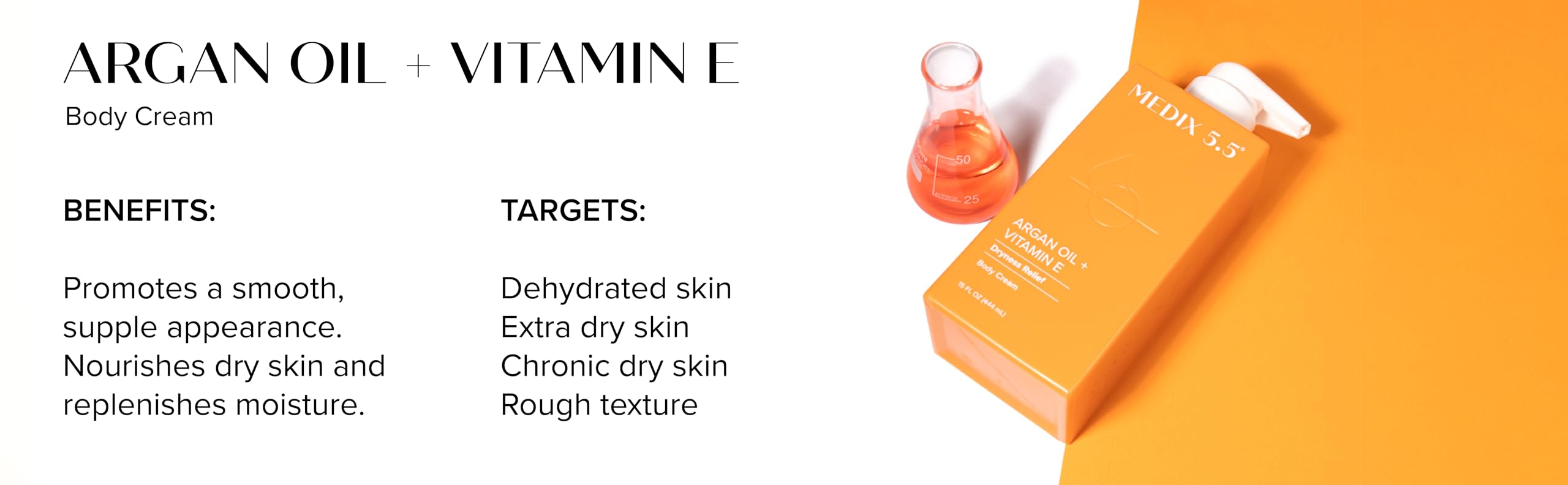 Fresh application of Medix 5.5 Argan Oil Cream after shower routine.