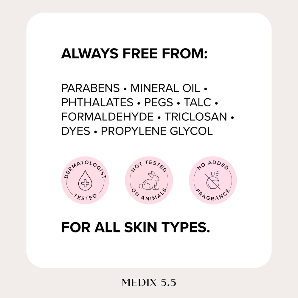 Medix 5.5 fragrance-free retinol with aloe chamomile and green tea soothing care