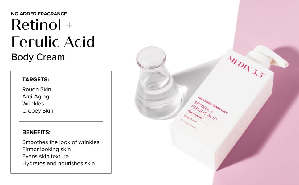 Medix 5.5 fragrance-free label emphasizing fragrance-free formula