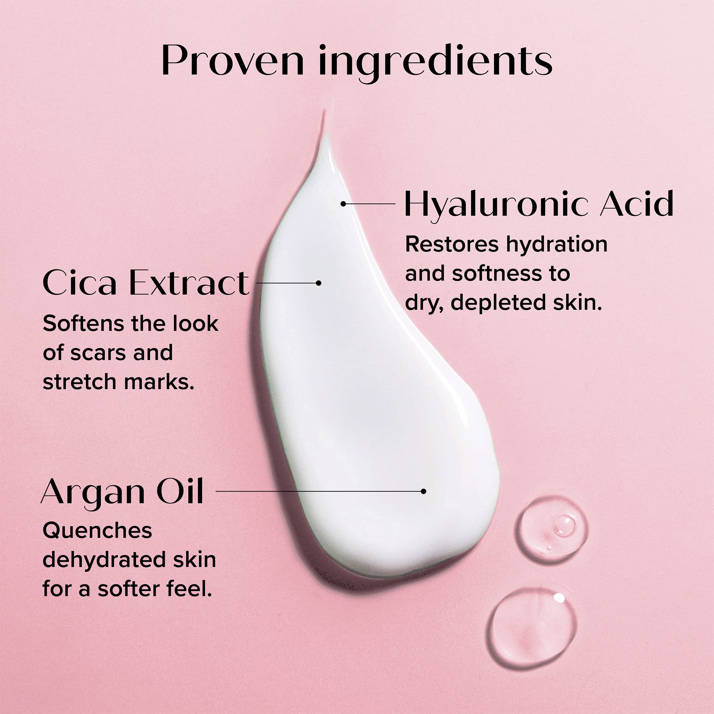Medix 5.5 Hyaluronic Acid Cream texture close-up highlights creamy absorption.