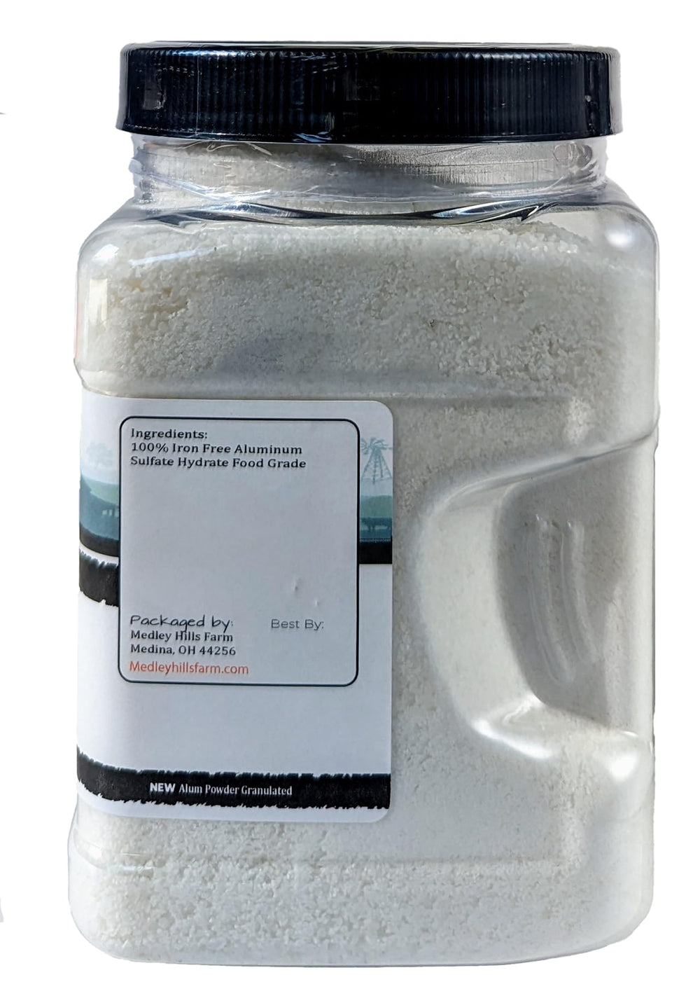 Medley Hills Farm Alum Powder used for pickling preparation and preservation