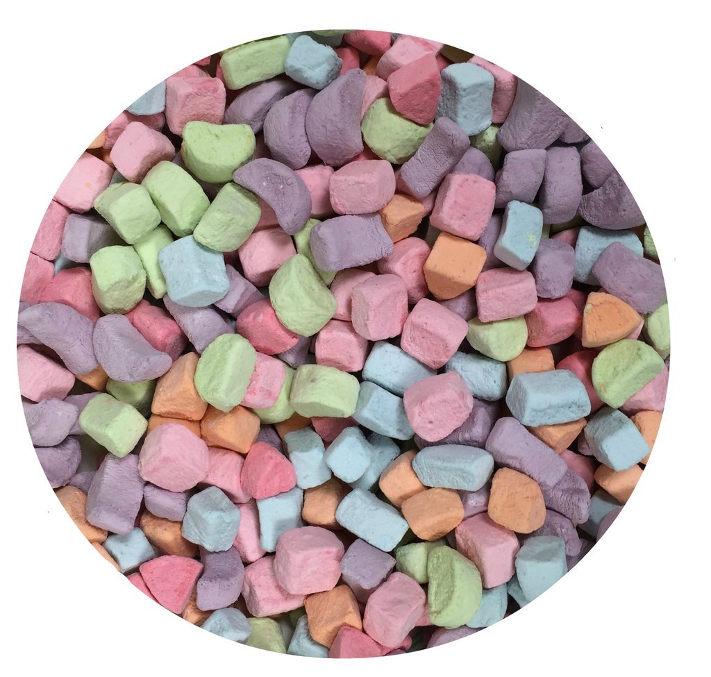 Medley Hills Farm USA-made marshmallow bits emphasize quality in snacks.