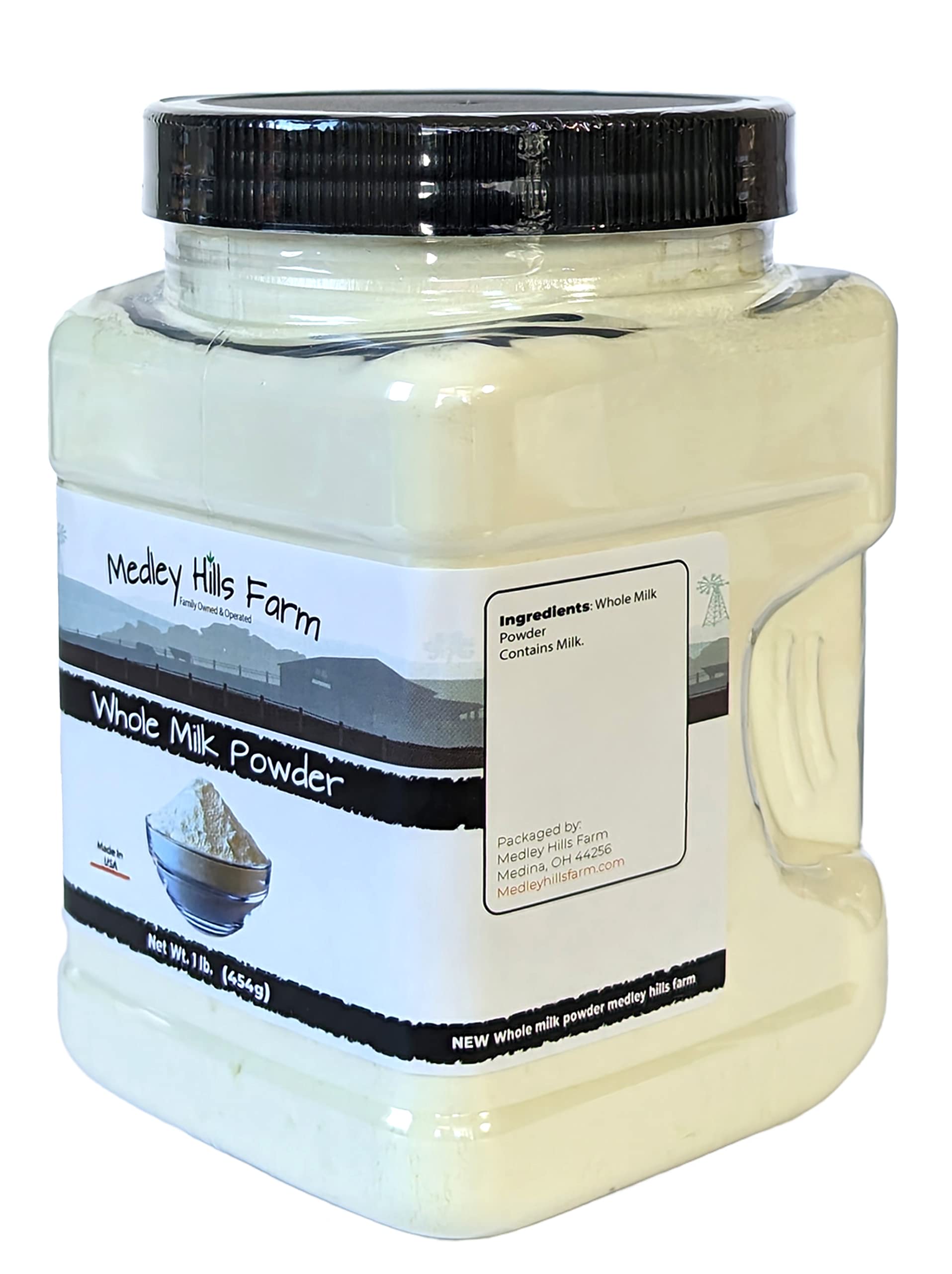 Medley Hills Farm milk powder dispenser cup for quick rehydration