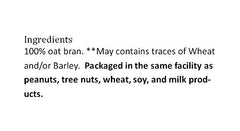 Medley Hills Farm oat bran canister on pantry shelf, a fiber-rich ingredient.