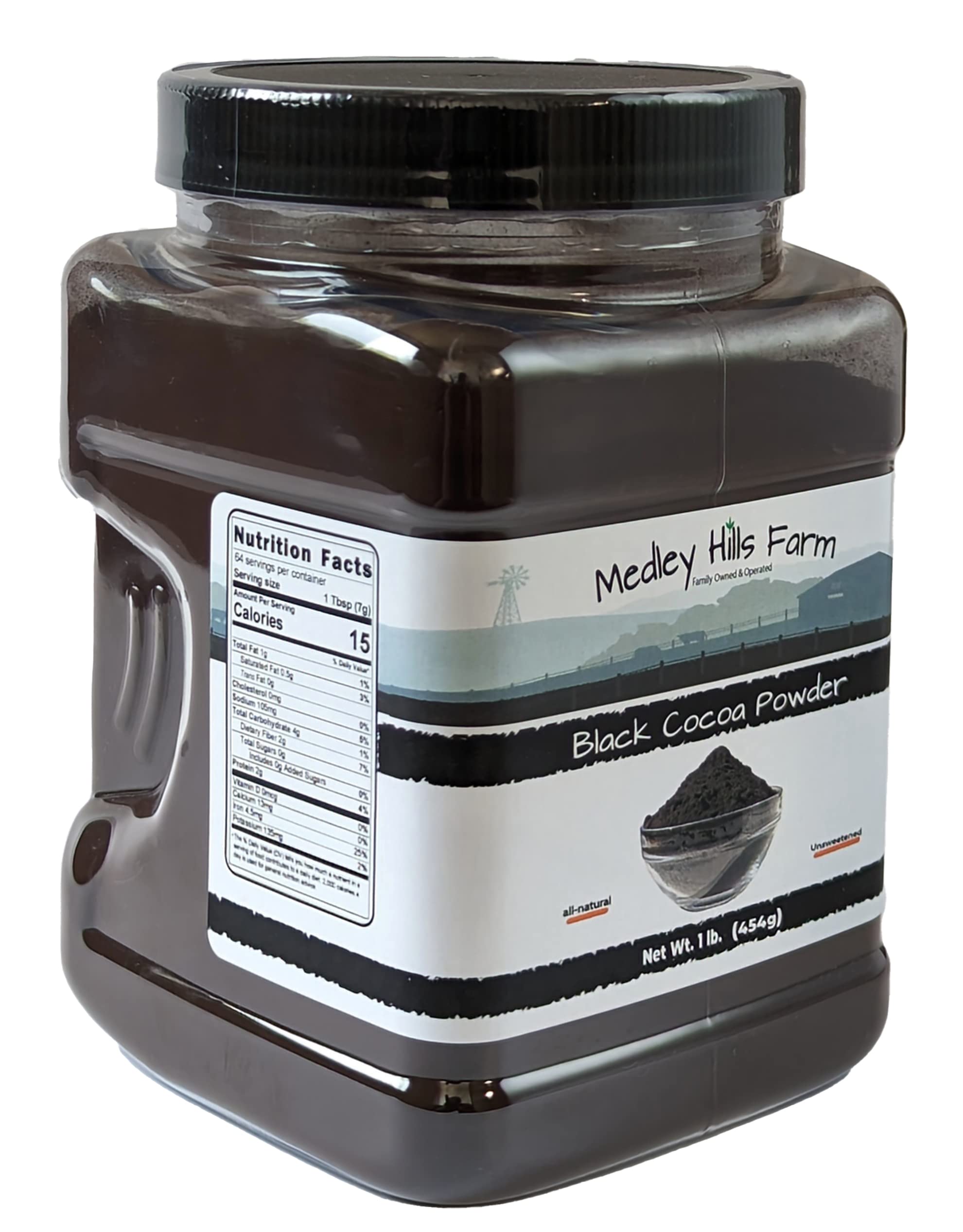 Medley Hills Farm ultra-Dutch processed cocoa delivers a smooth, dark color for dramatic desserts.