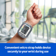 Medline monitor memory stores up to 60 readings for progress tracking
