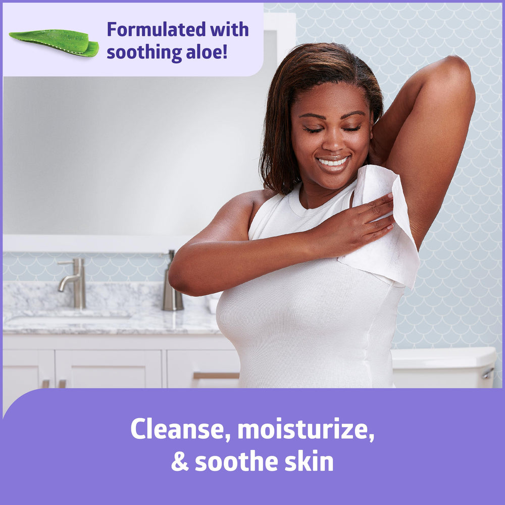 Medline ReadyBath travel pack designed to stay moist while traveling