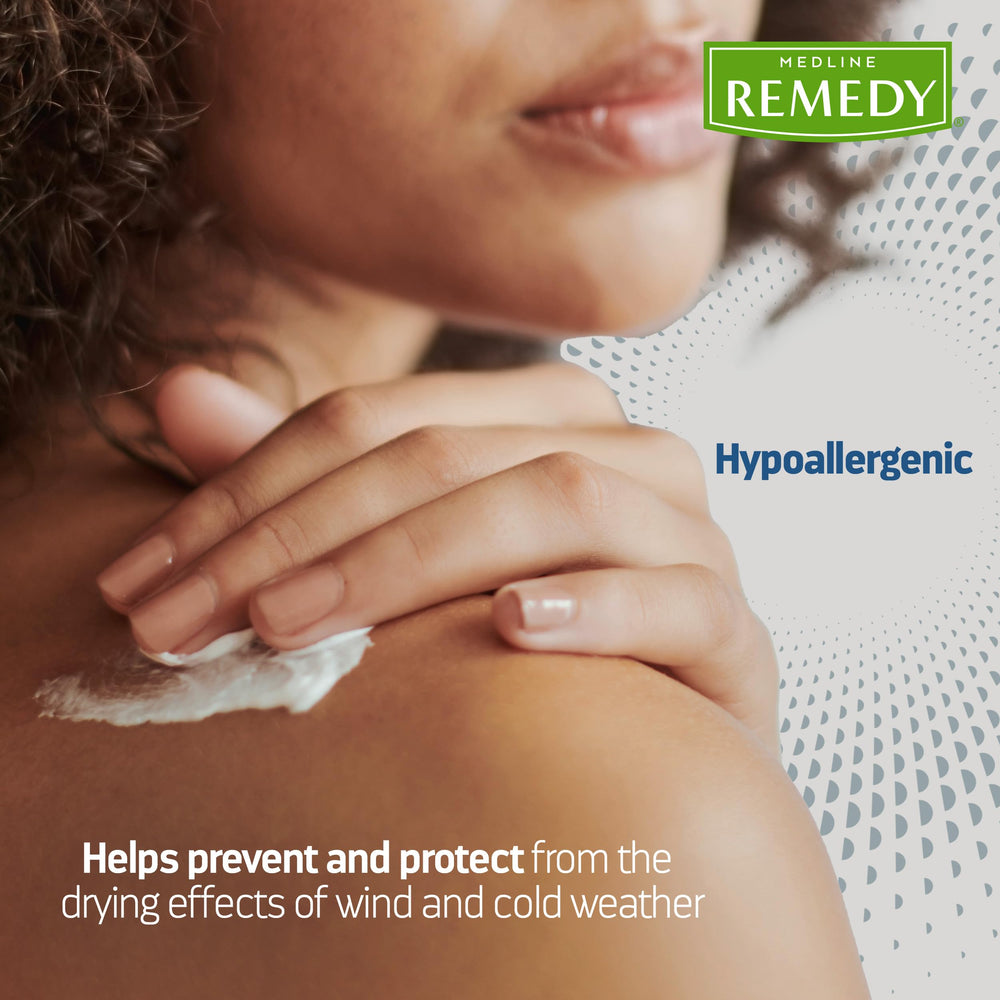 Medline Remedy 12.5% dimethicone blend forms a gentle protective layer.