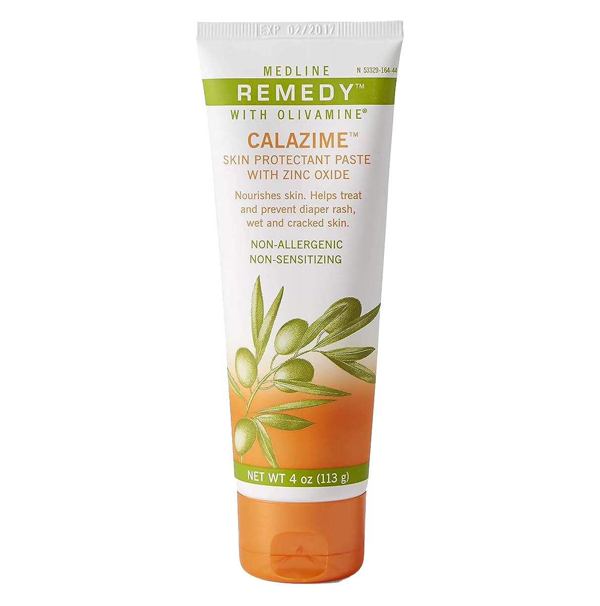 Medline Remedy Olivamine Calazime paste bottle front view for everyday skin protection