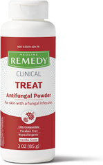 Medline Remedy Phytoplex powder bottle with talc-free formula and light scent.