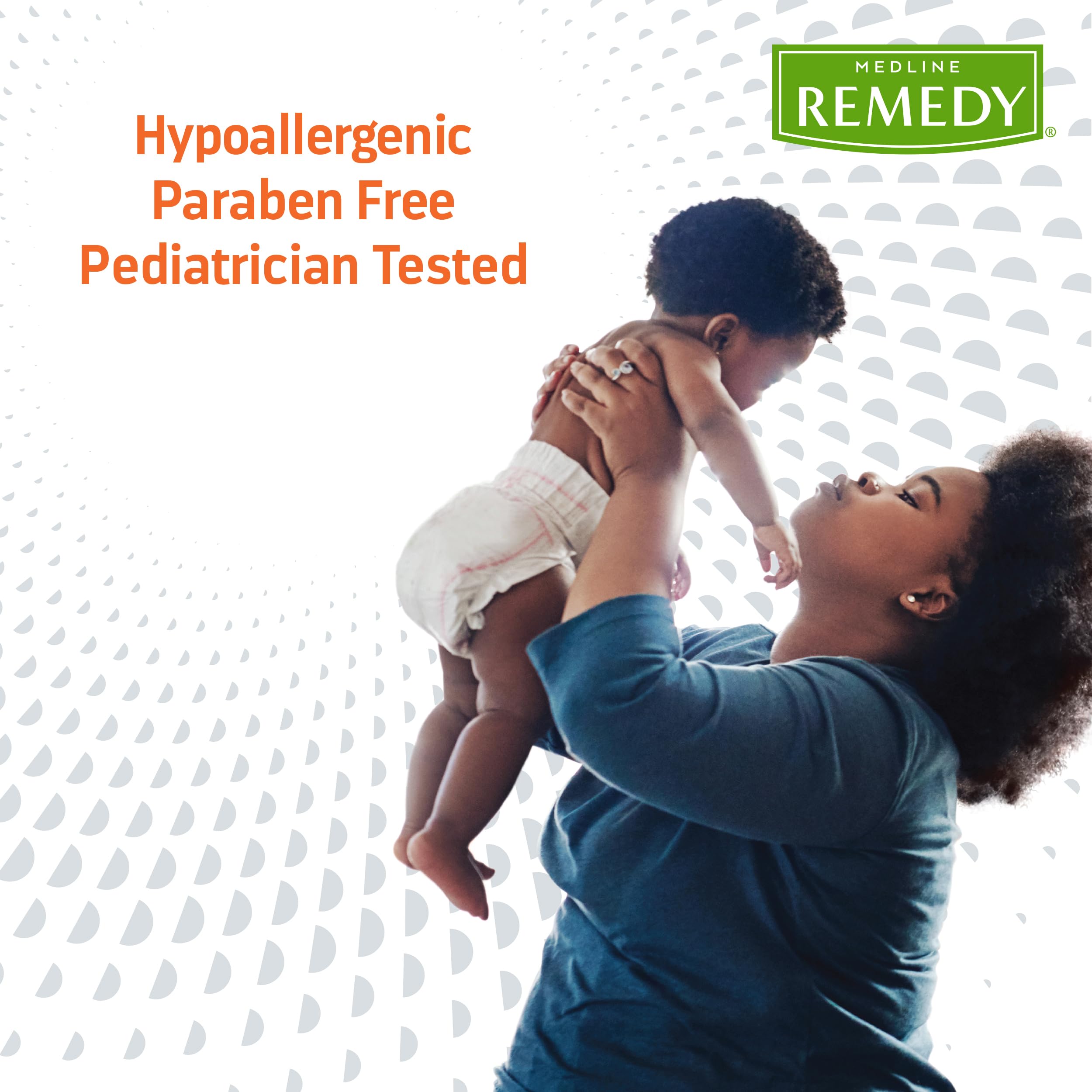 Zinc oxide and natural oils provide nourishing skin protection.