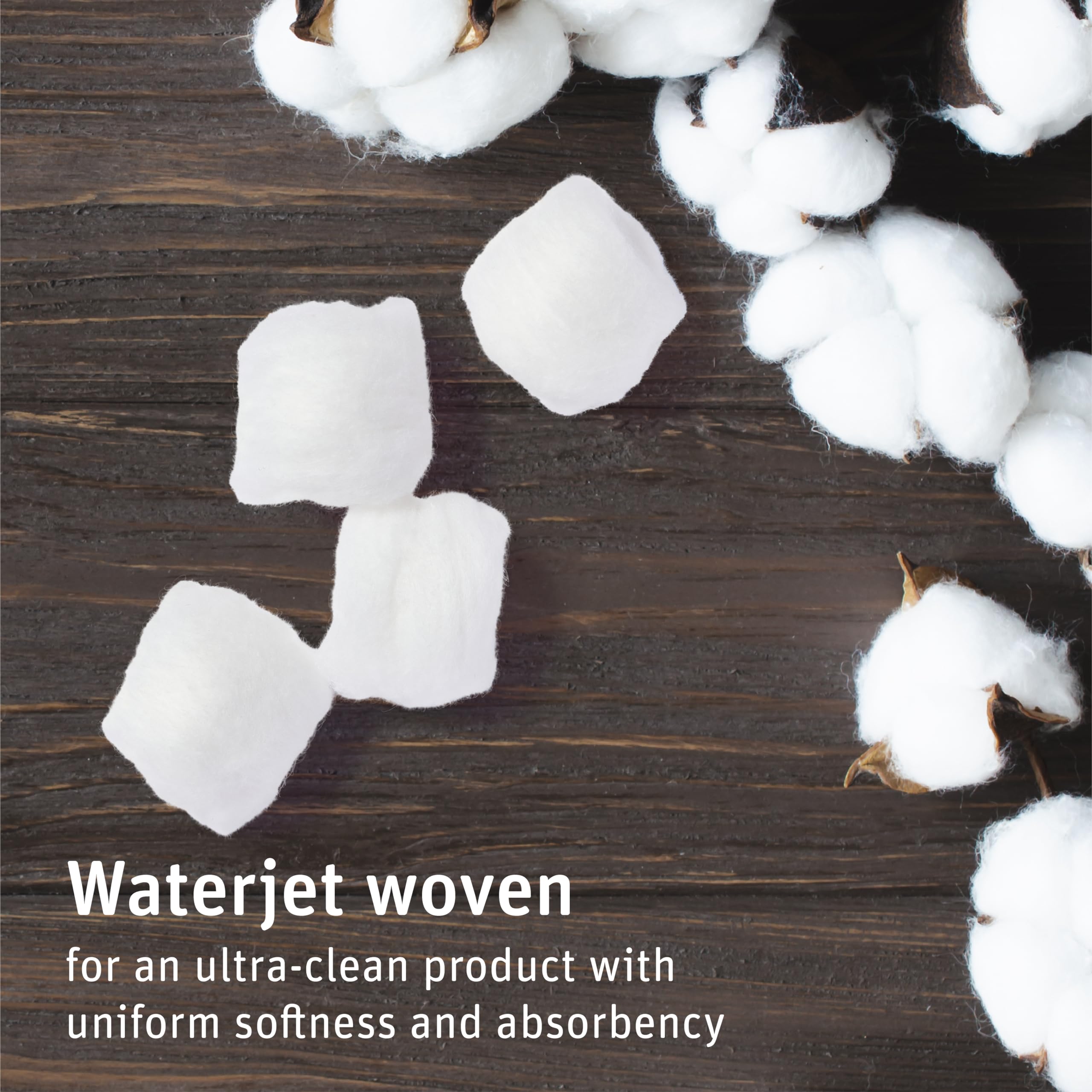Medline Simply Soft hypoallergenic cotton balls reduce irritation during care.