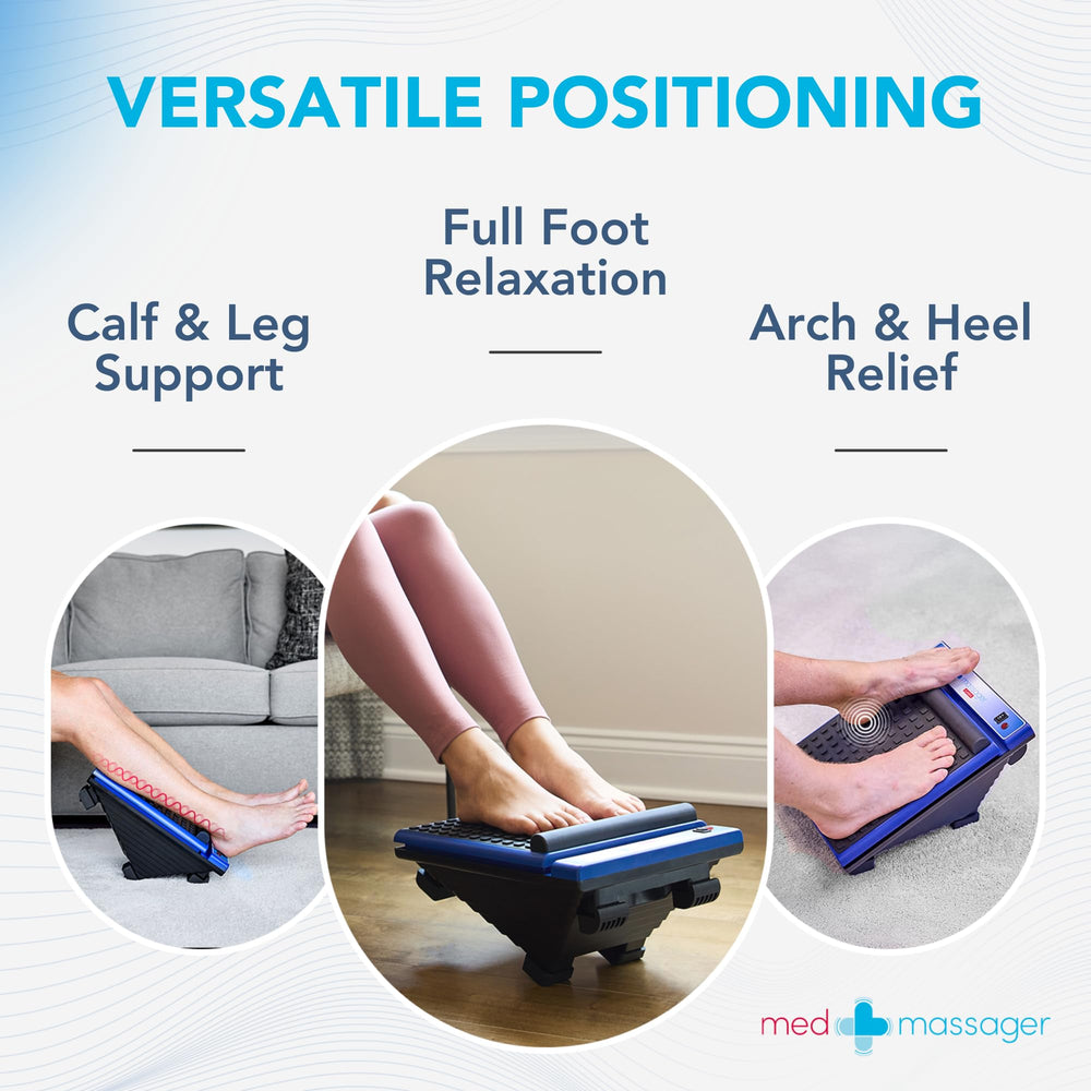 MedMassager Foot Massager Classic control panel enables quick speed adjustments