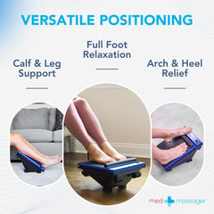 MedMassager Foot Massager Classic control panel enables quick speed adjustments