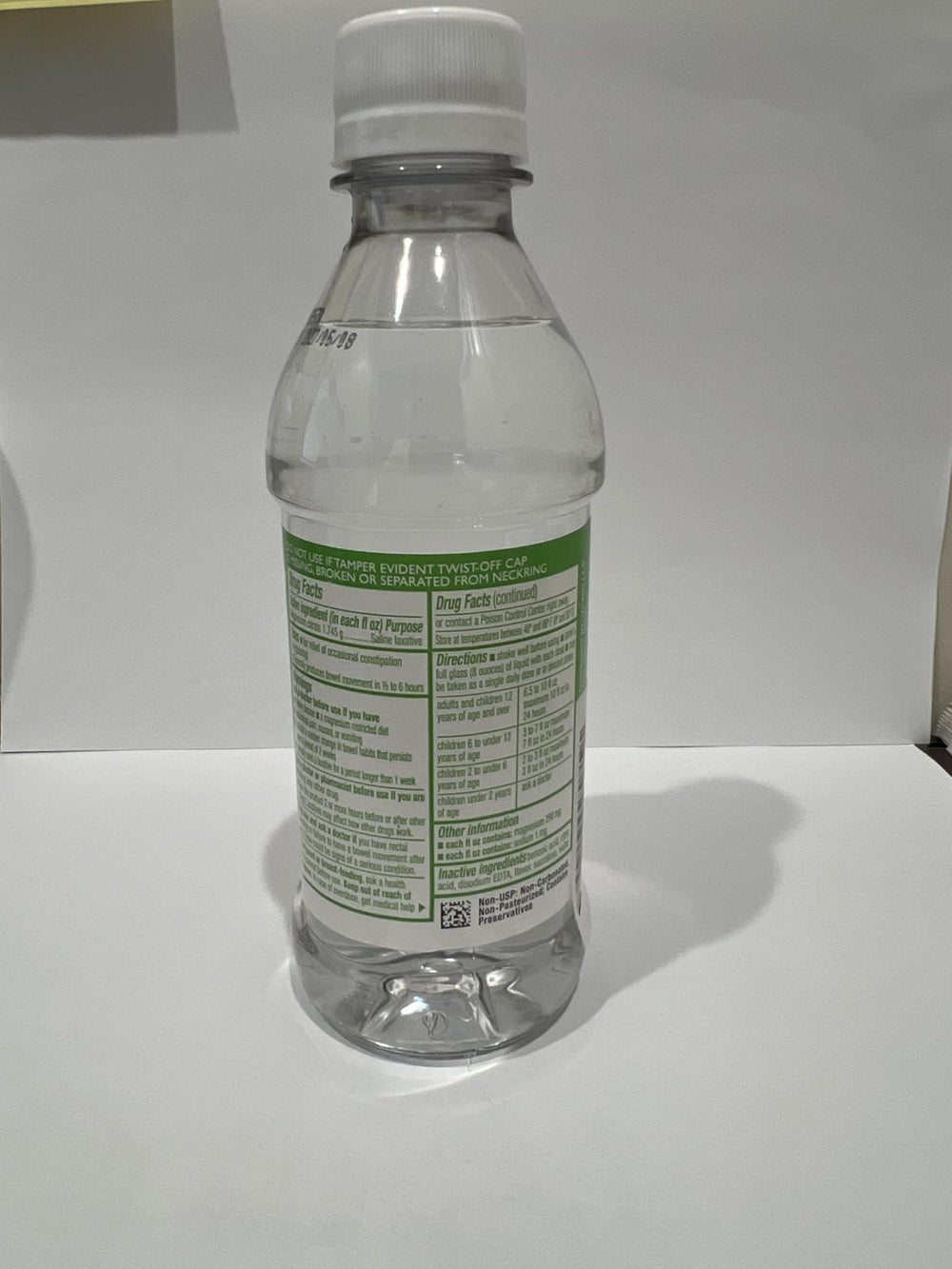 Measuring and dispensing MedRite Magnesium Citrate for precise use.
