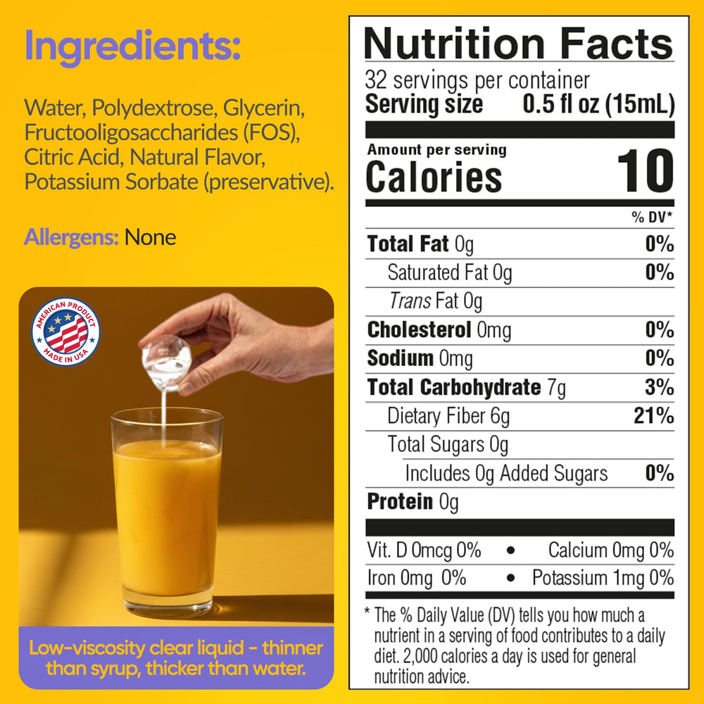 Medtrition HyFiber Kids allergen-free label emphasizes sugar-free and dairy-free formulation