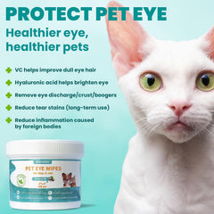 MEDUWEDU Eyes Wipes dog-eye-cleaning helps remove discharge with a soft touch