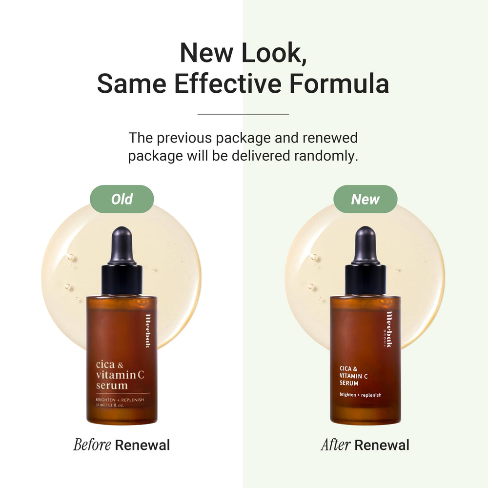 Meebak Vitamin C Serum adenosine close-up suggesting smoother, refreshed-looking skin