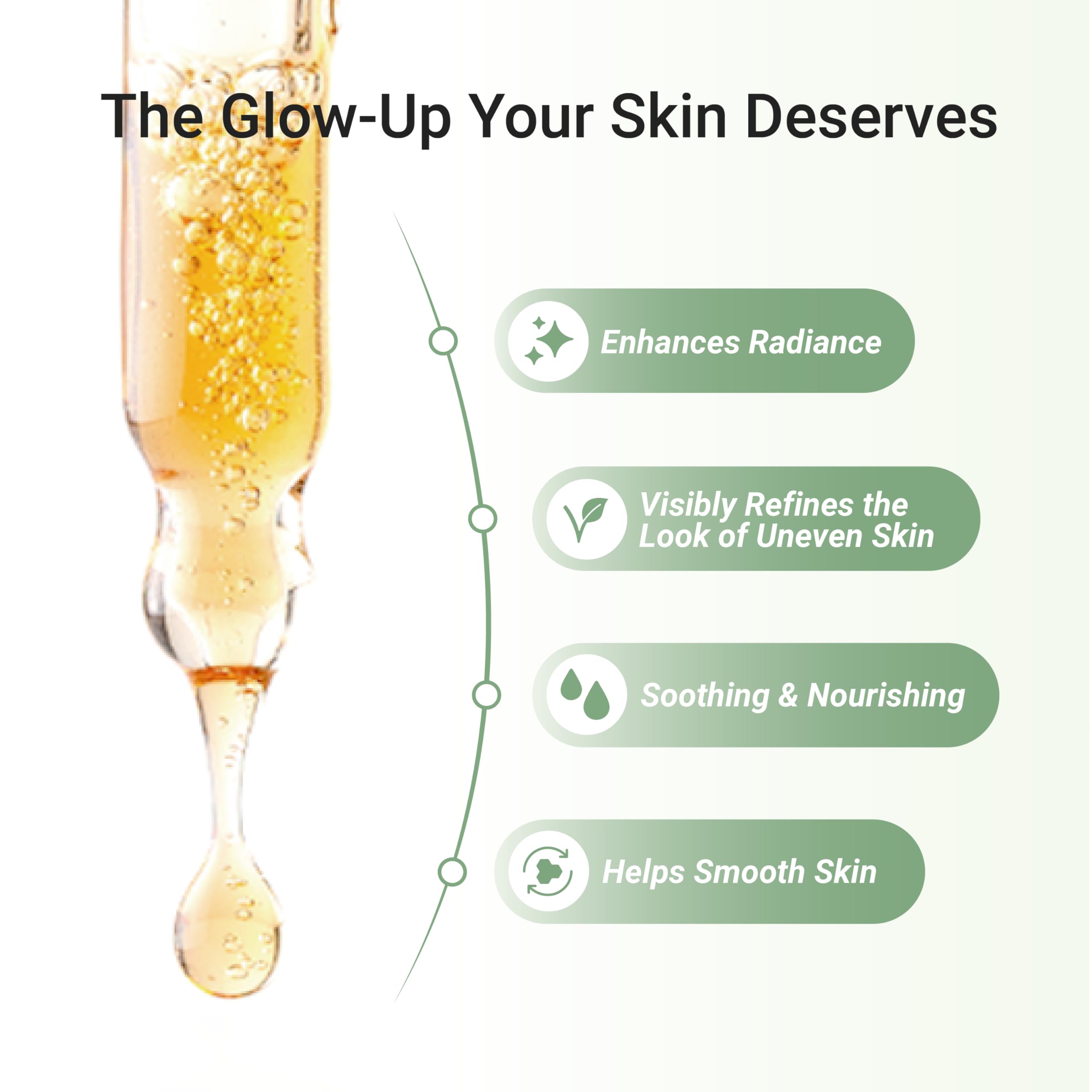 Meebak Vitamin C Serum centella asiatica ingredient highlights soothing, balanced complexion