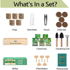 Meekear planter bags and box for easy seedling growth and transplanting.