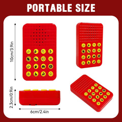 Meemazi Sound Effects Machine battery compartment shows easy setup with 2 AAA batteries.