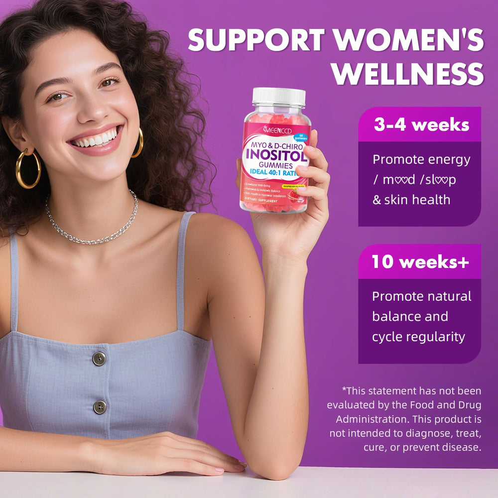MEENCCD raspberry flavor gummies shown for on-the-go everyday use.