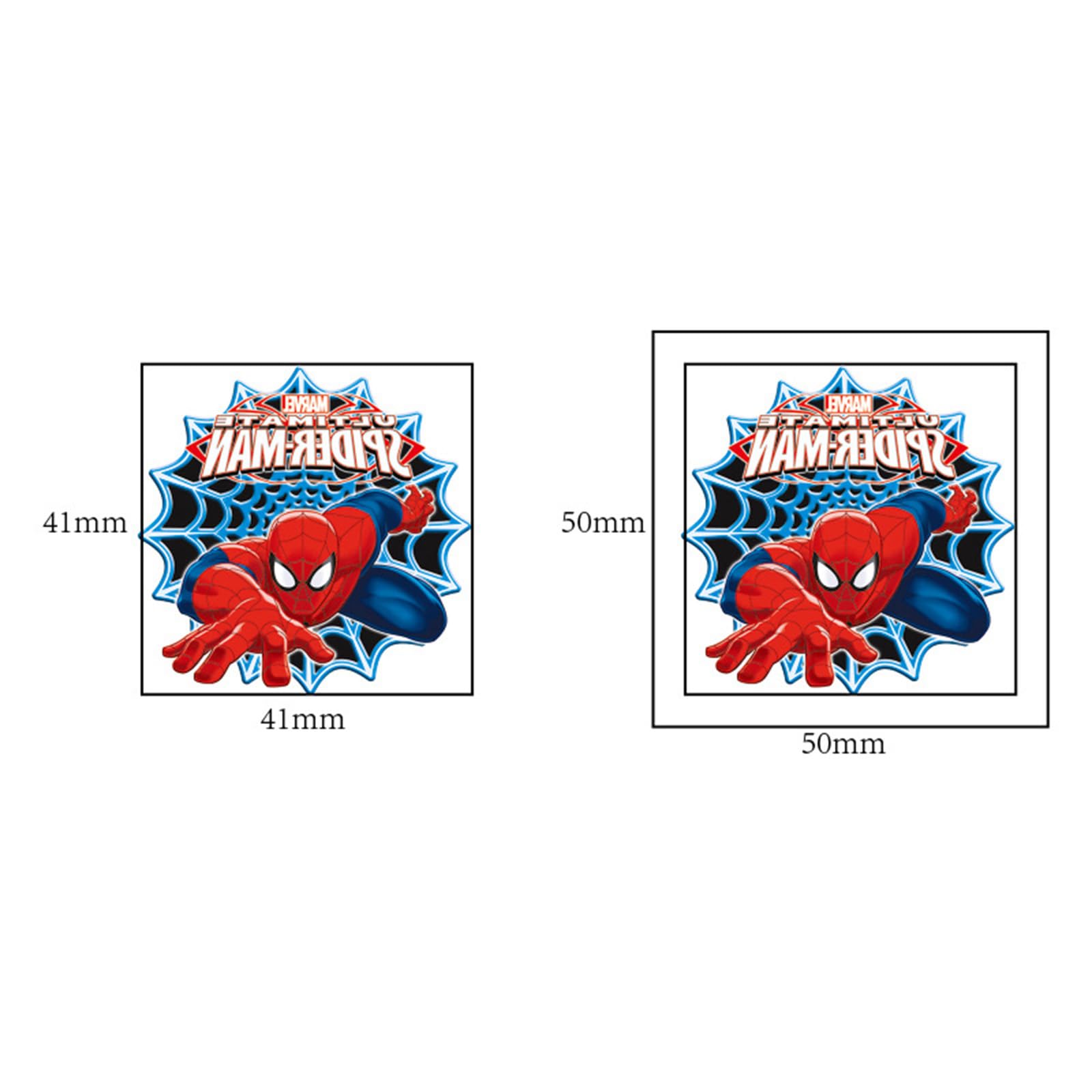 Meet Holiday Spider-Man tattoo sheet, waterproof and kid-friendly party decoration.