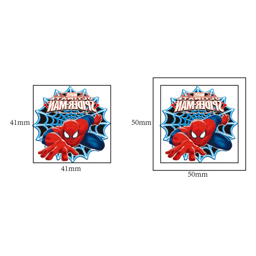 Meet Holiday Spider-Man tattoo sheet, waterproof and kid-friendly party decoration.