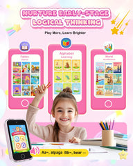 Meetrye Kids Phone 3.5 inch screen reduces eye strain for small hands