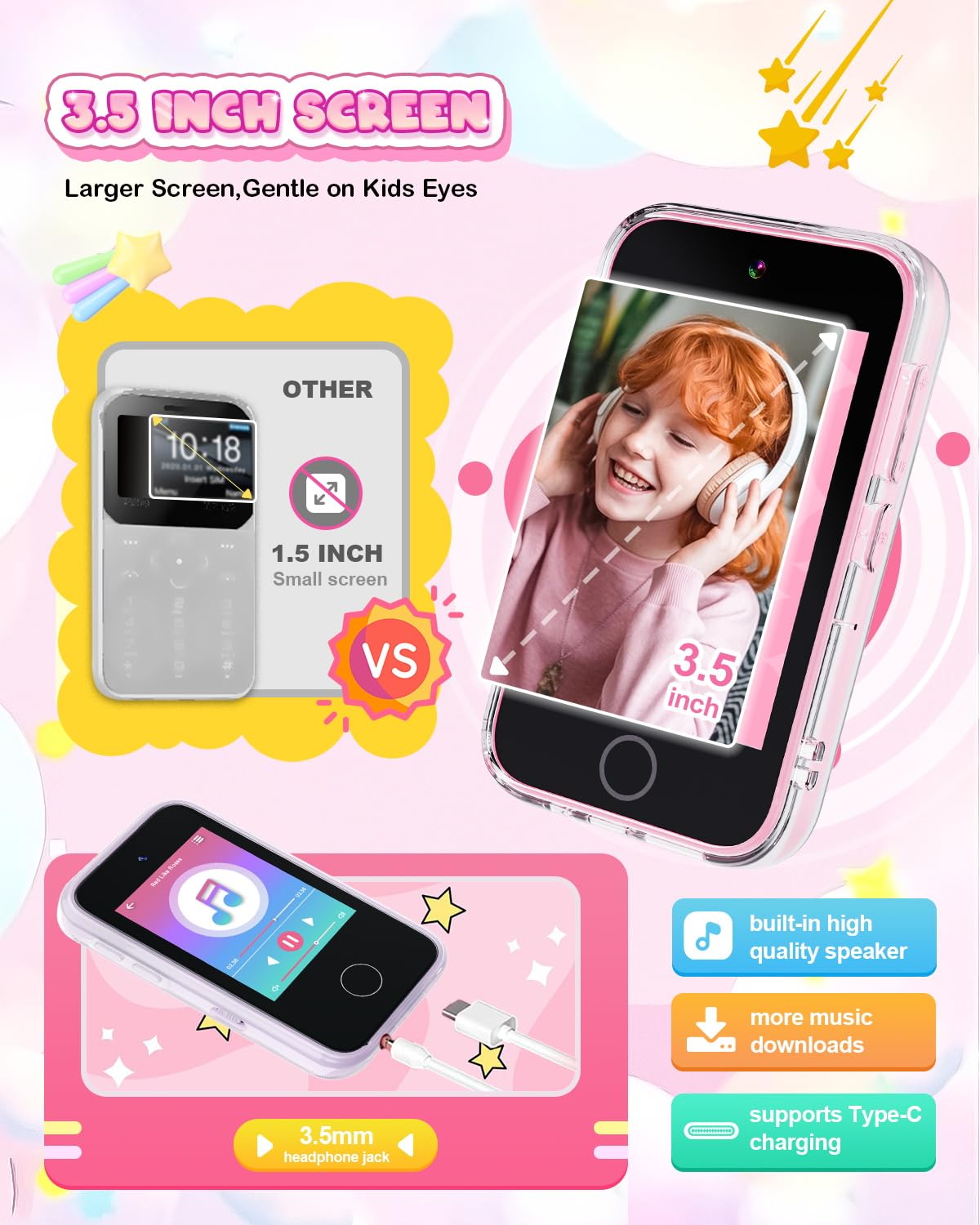 Meetrye Kids Phone protective case guards against drops