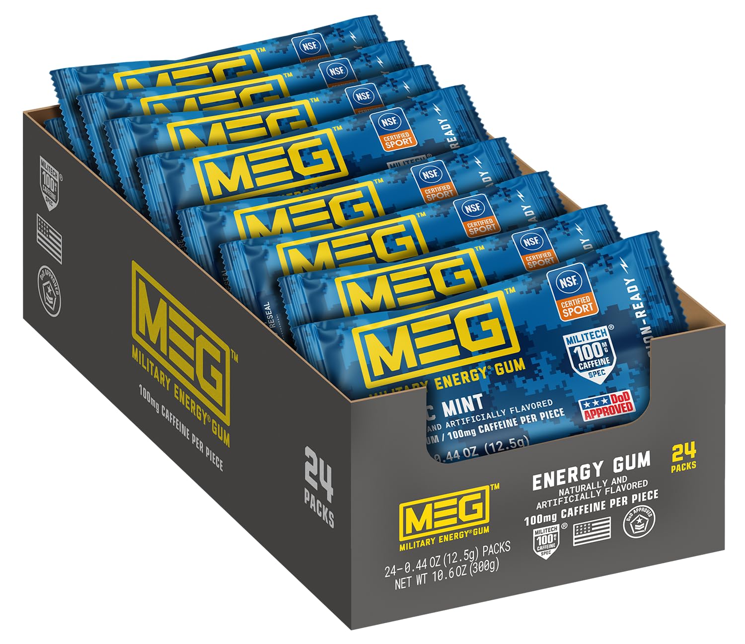 MEG Arctic Mint bottle offers quick energy on the go