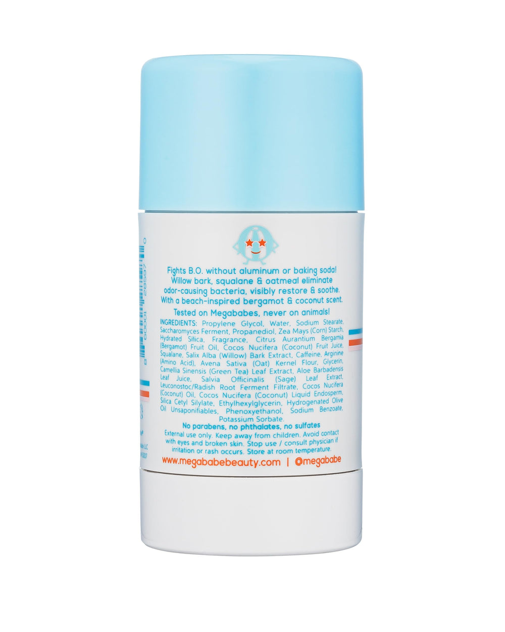 Megababe Beachy Pits deodorant supports odor control and fresh feeling
