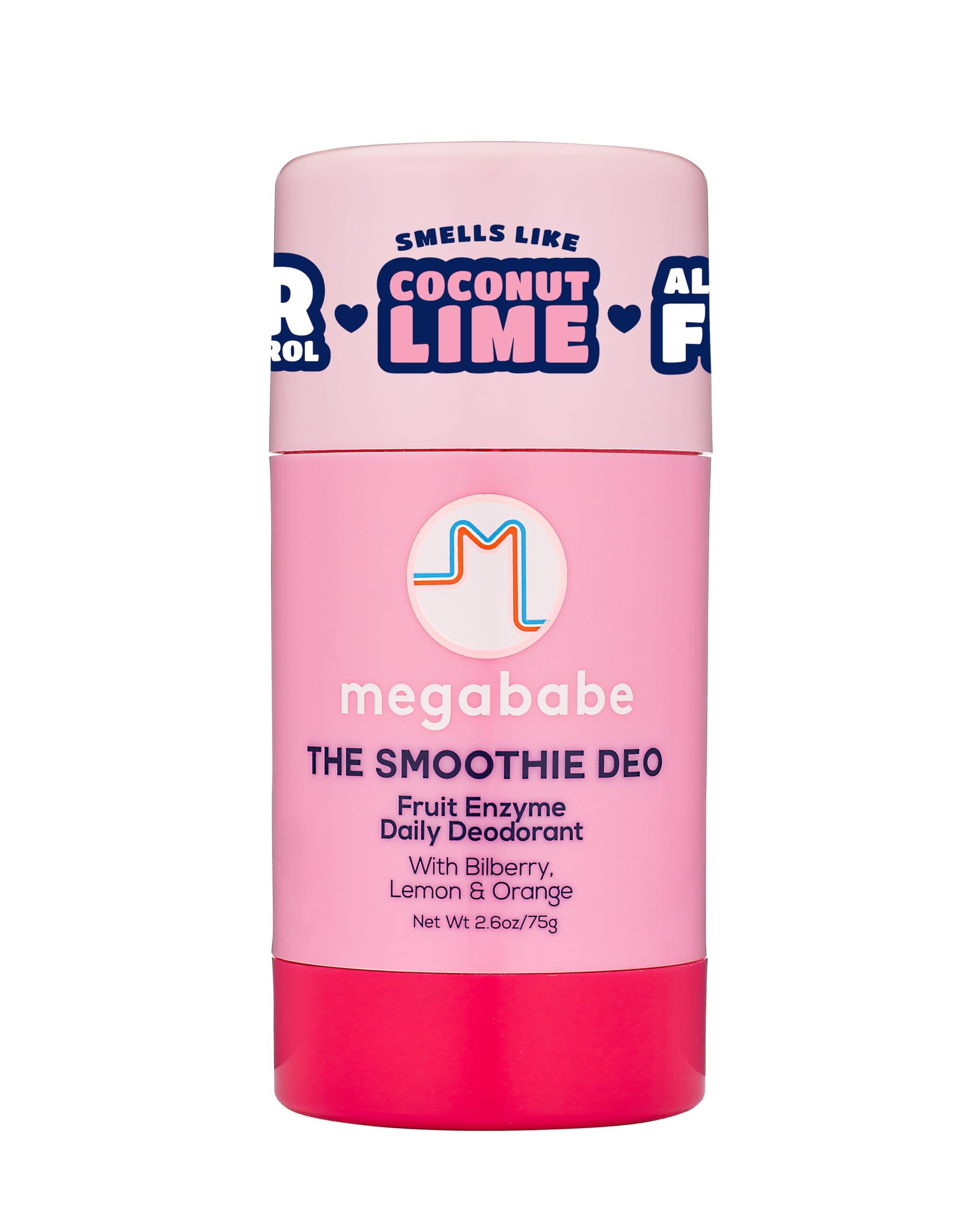 Megababe Daily Deodorant in packaging, aluminum-free and all-natural.