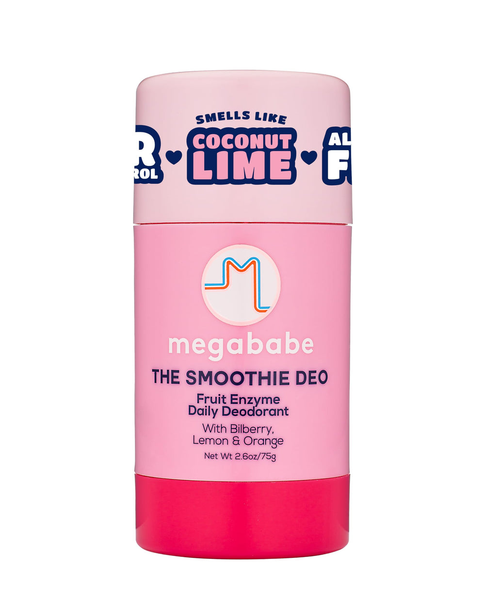 Megababe Daily Deodorant in packaging, aluminum-free and all-natural.