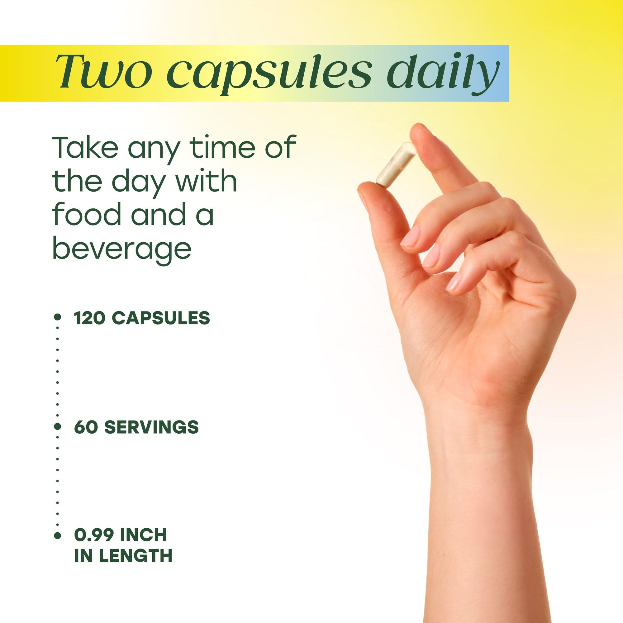 MegaFood bottle label shows 300 mg magnesium per serving