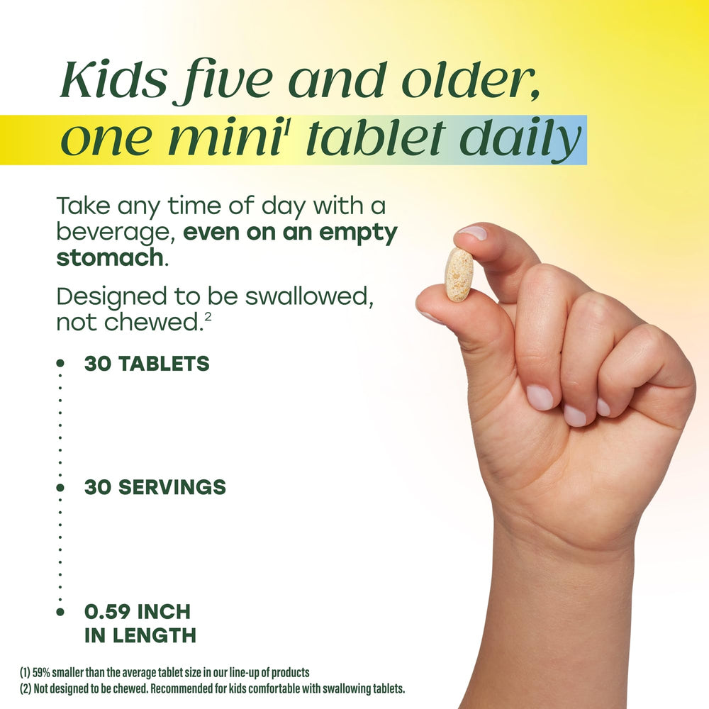 Vegetarian and gluten-free formula supports dietary needs.