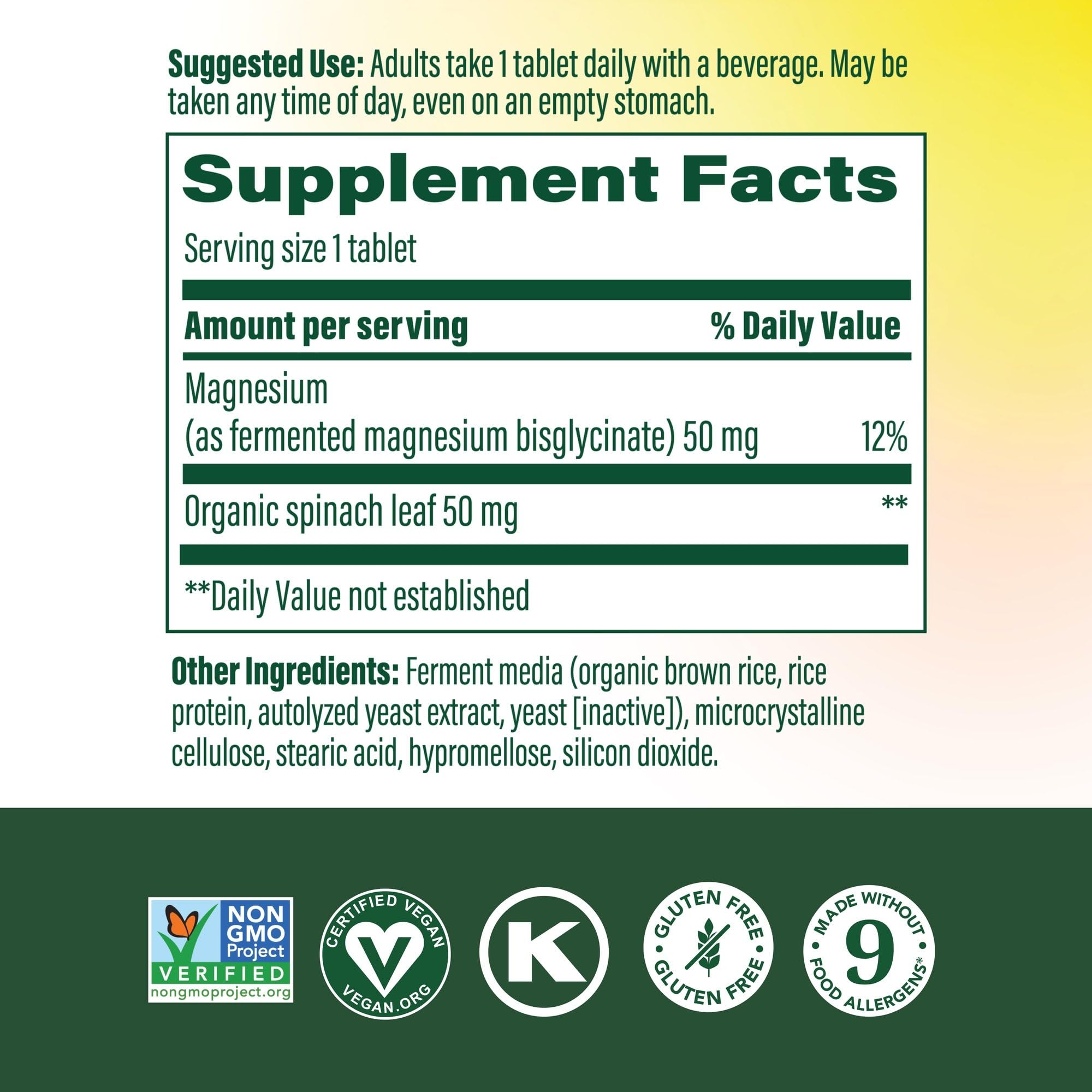 Close-up of tablets illustrating chelated magnesium for heart and nervous system support.