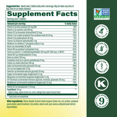MegaFood Men's 40+ bottle closeup highlighting vegetarian formulation for adults over 40.
