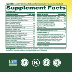 megafood one daily men's multivitamin tablets closeup for easy daily intake